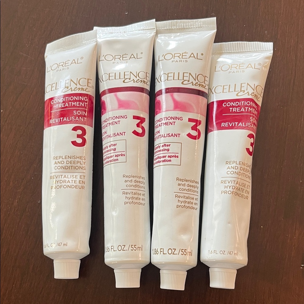 L'Oreal Excellence Creme Conditioning Treatment in White and Pink